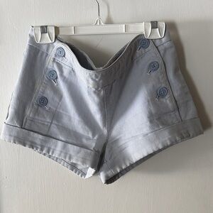 Talula High Waist Gray Women's Shorts